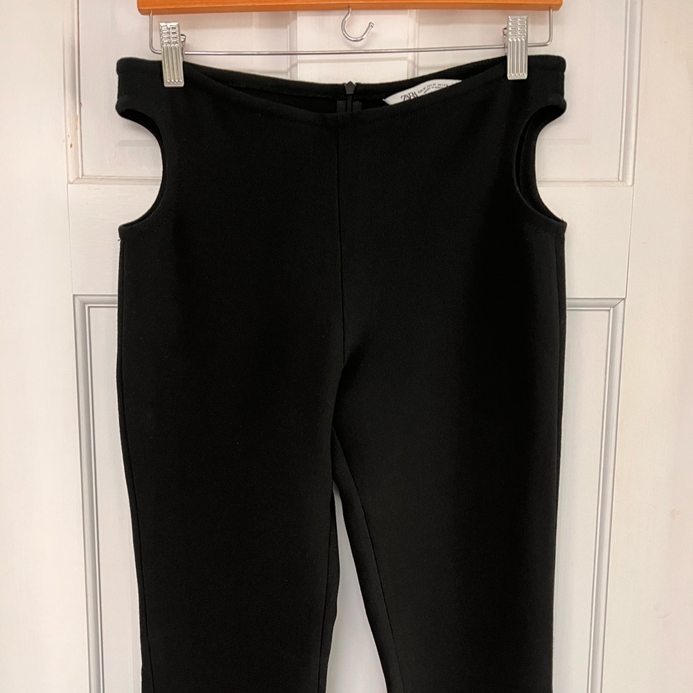 ZARA flared cutout pants